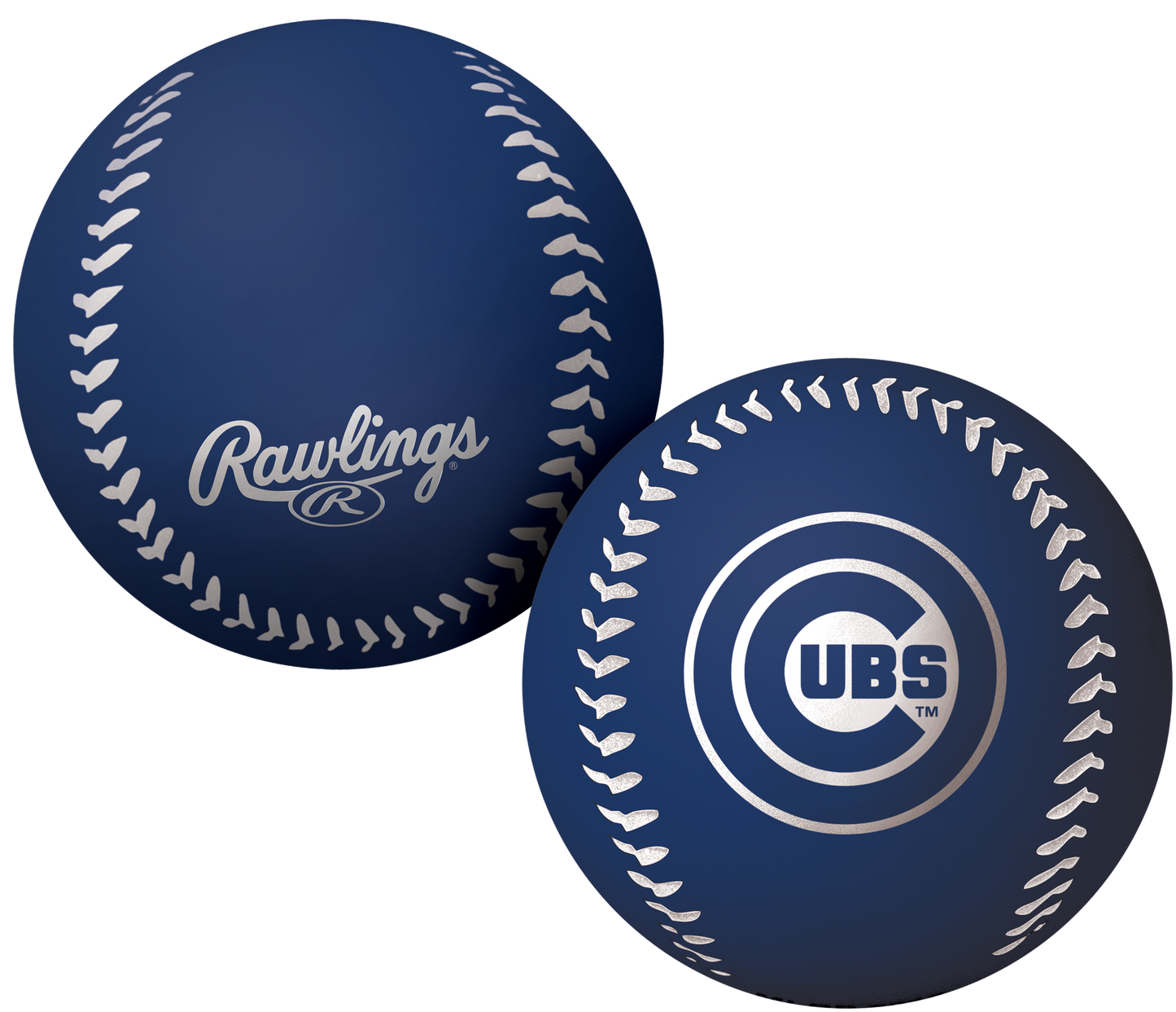 Chicago Cubs Blue Rubber Big Fly High Bounce Ball
