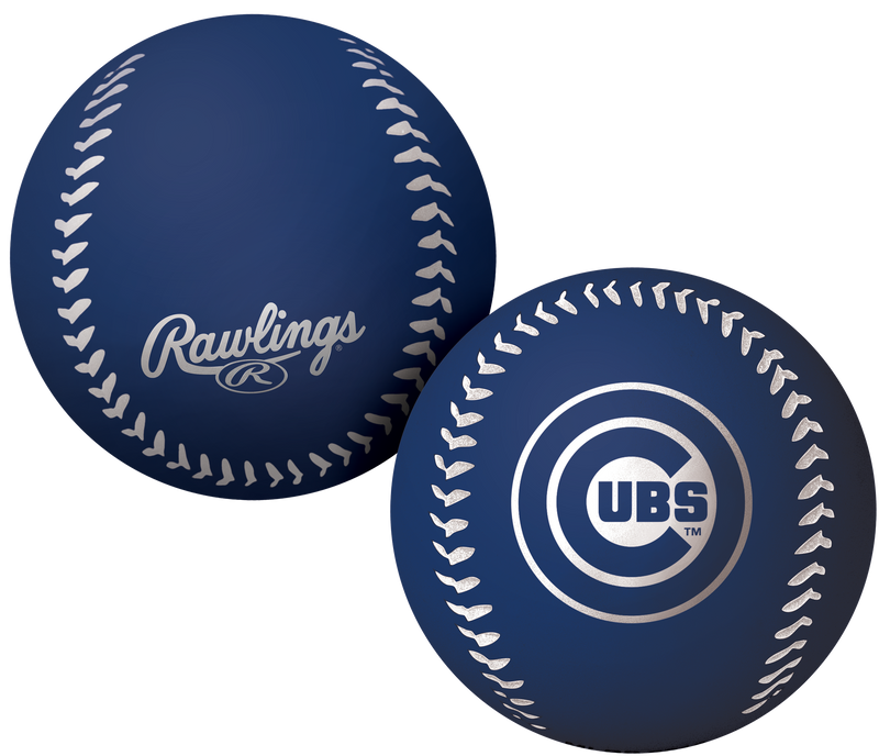 Chicago Cubs Blue Rubber Big Fly High Bounce Ball