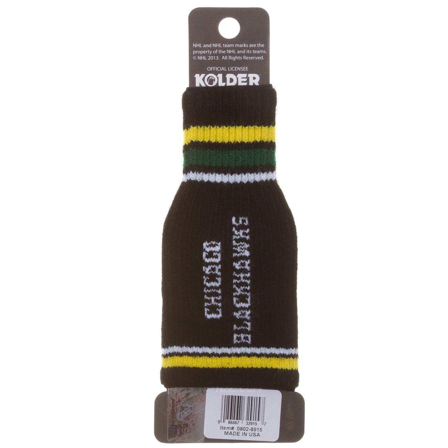 Chicago Blackhawks Krazy Kover Bottle Coozi