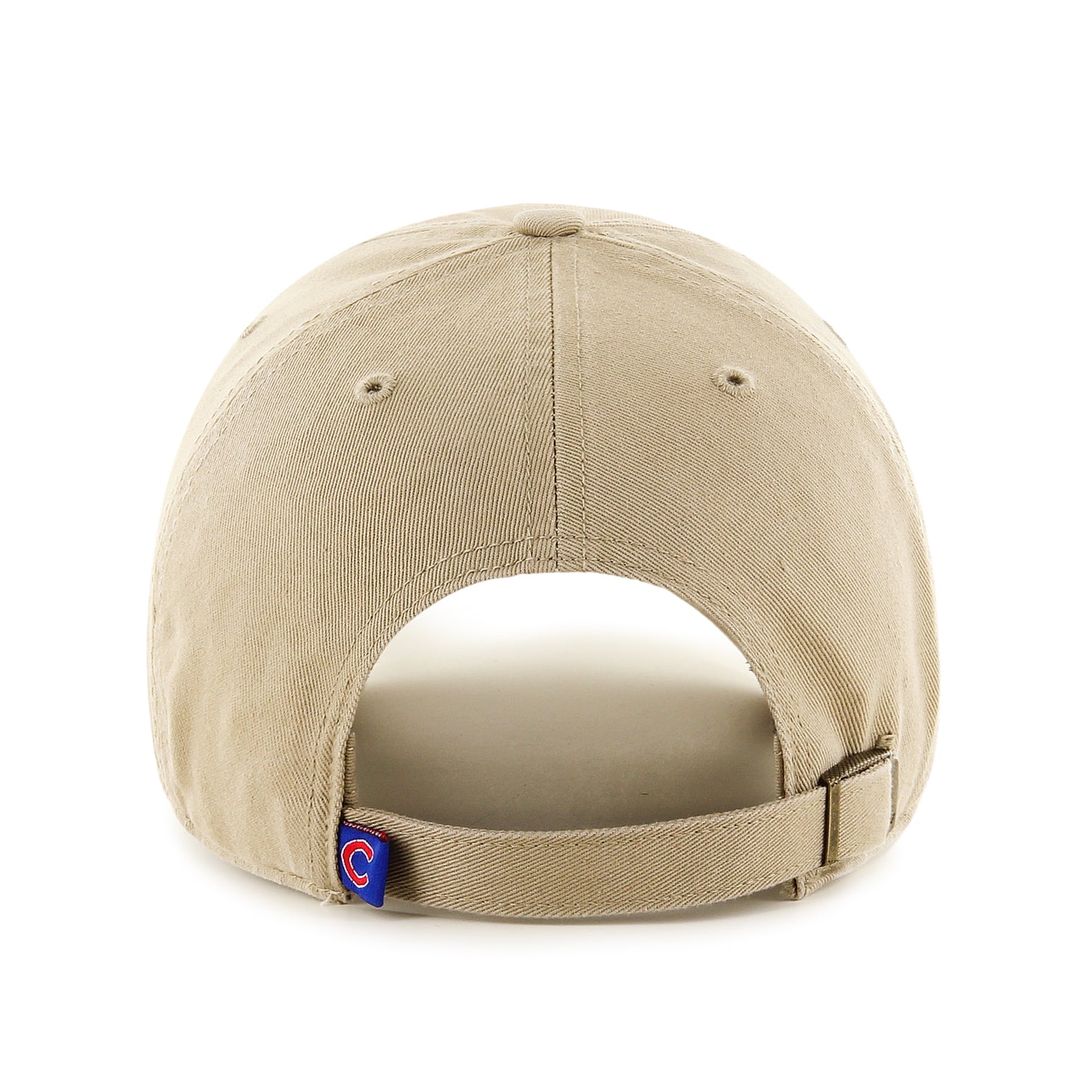 Chicago Cubs Dark Khaki "C" Logo Clean Up Adjustable Hat