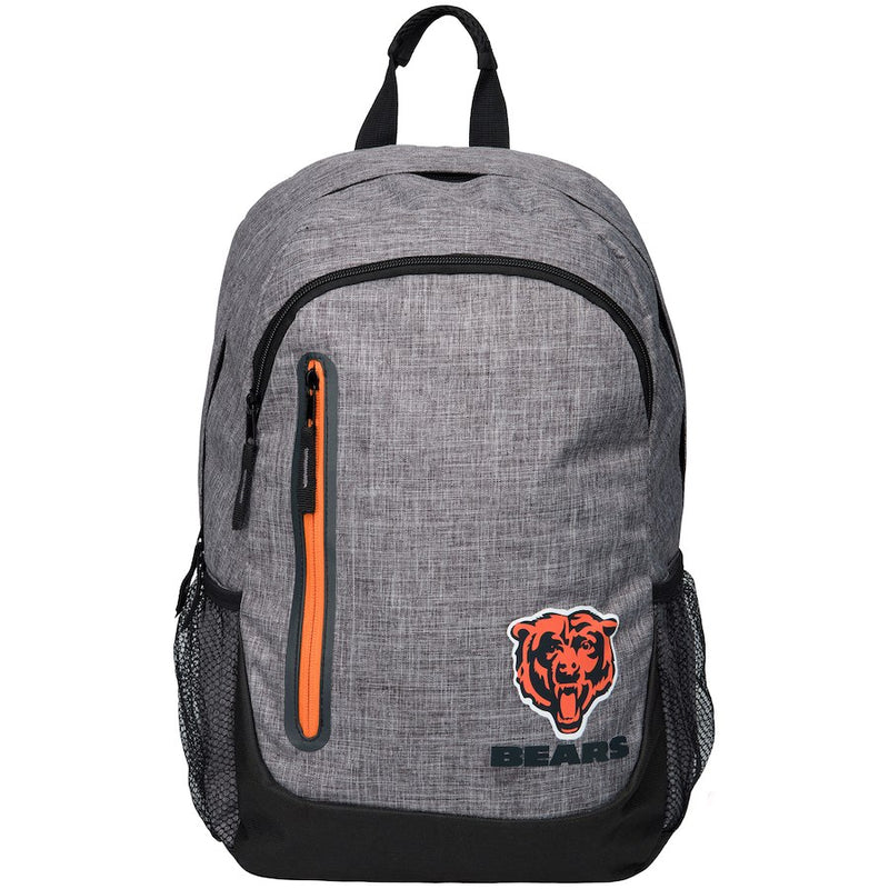 Chicago Bears Heathered Gray Backpack