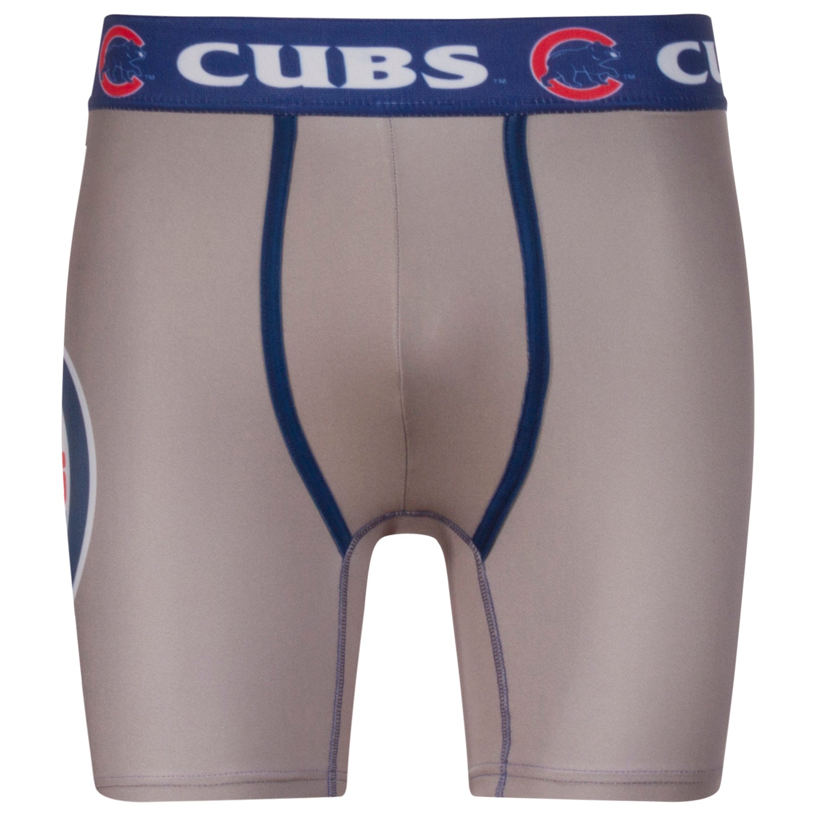 Chicago Cubs Men s Grey and Royal Boxer Briefs