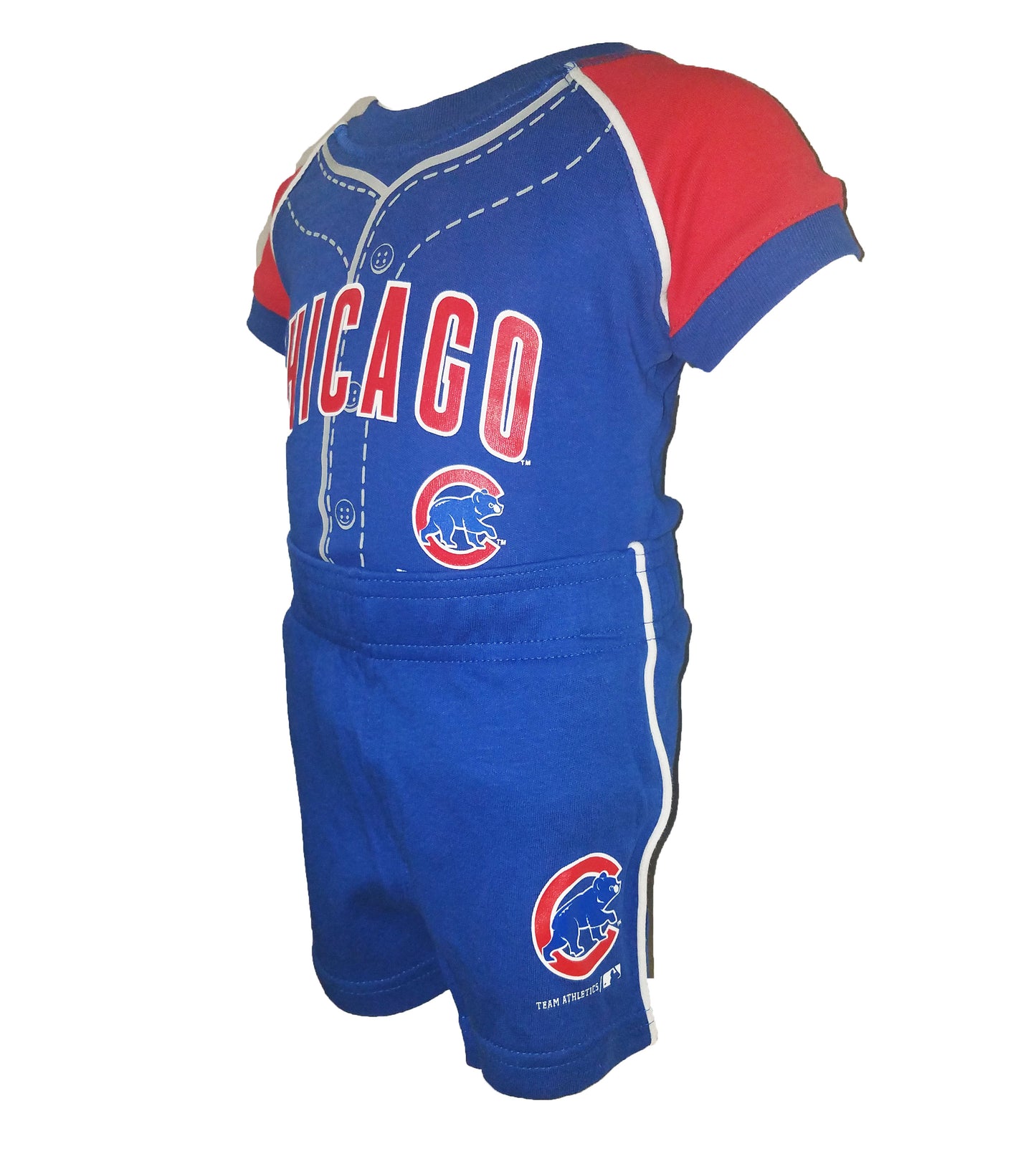 Chicago Cubs NB/IN Creeper Boys Set
