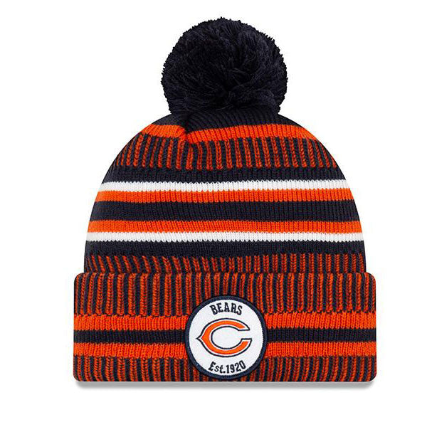 Chicago Bears Men's On-Field Cold Weather Home Sport Knit 'C' Logo