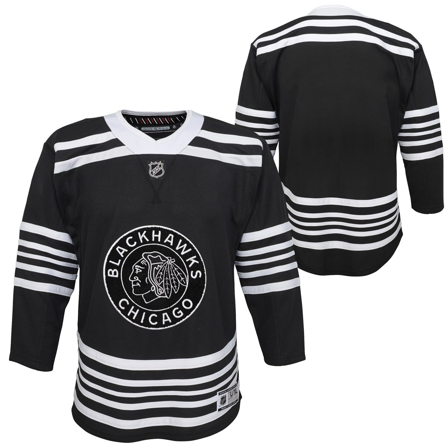 Chicago Blackhawks Youth Black New Alternate 2019 Jersey