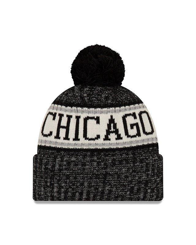 Chicago White Sox New Era 18 Sport Knit w/ Pom & Current Logo