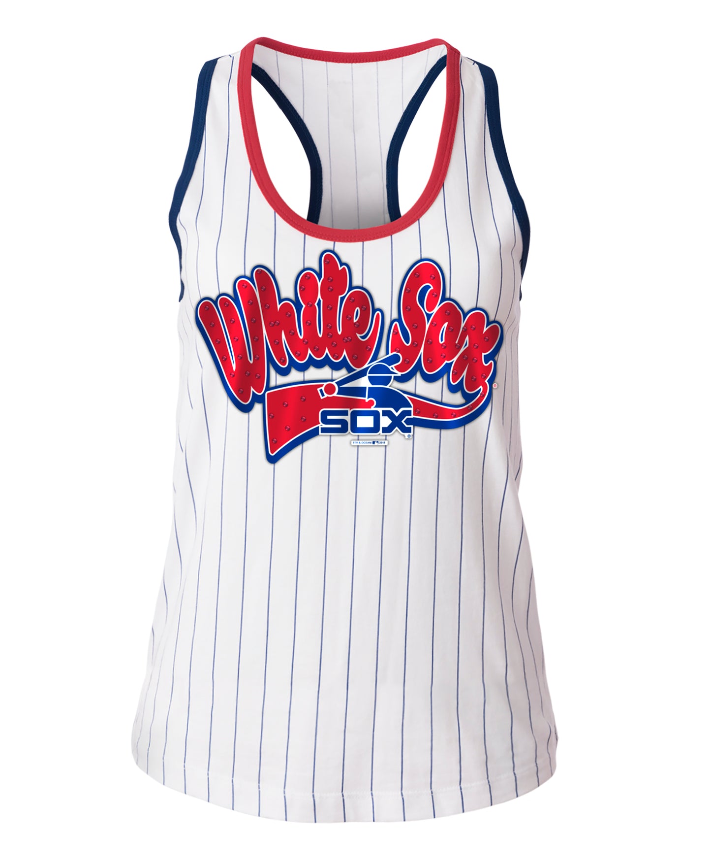 Chicago White Sox Youth Pinstripe Batterman Tank