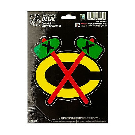 Chicago Blackhawks Tomahawks Logo Die-Cut Sticker by Rico