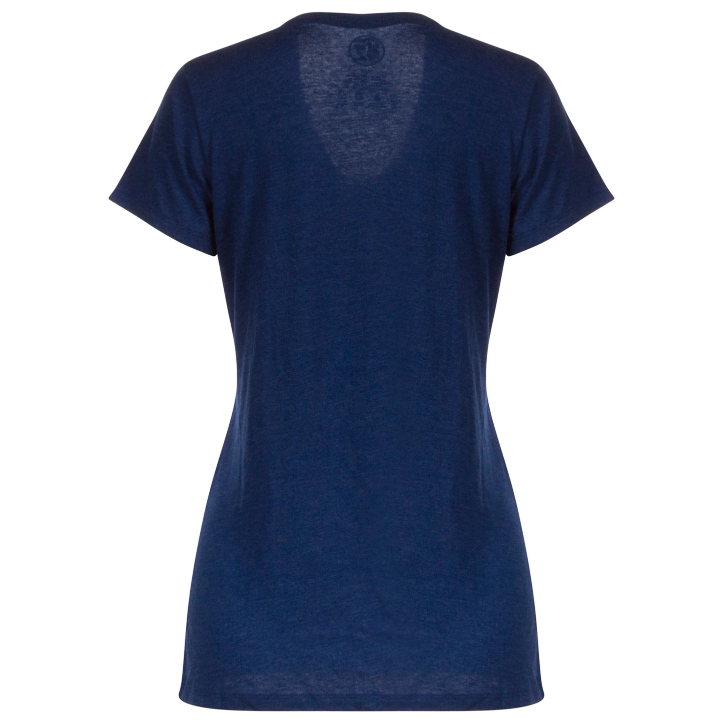 Chicago Cubs Women's Royal Bullseye Scoop Tee