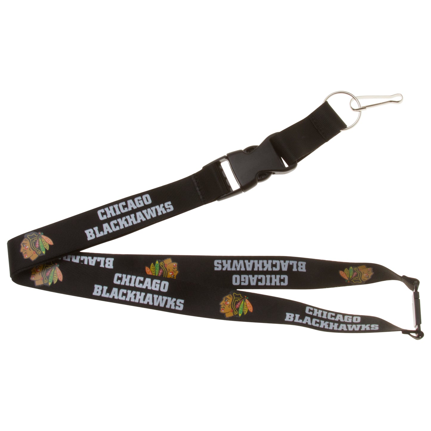 Chicago Blackhawks Black Team Lanyard