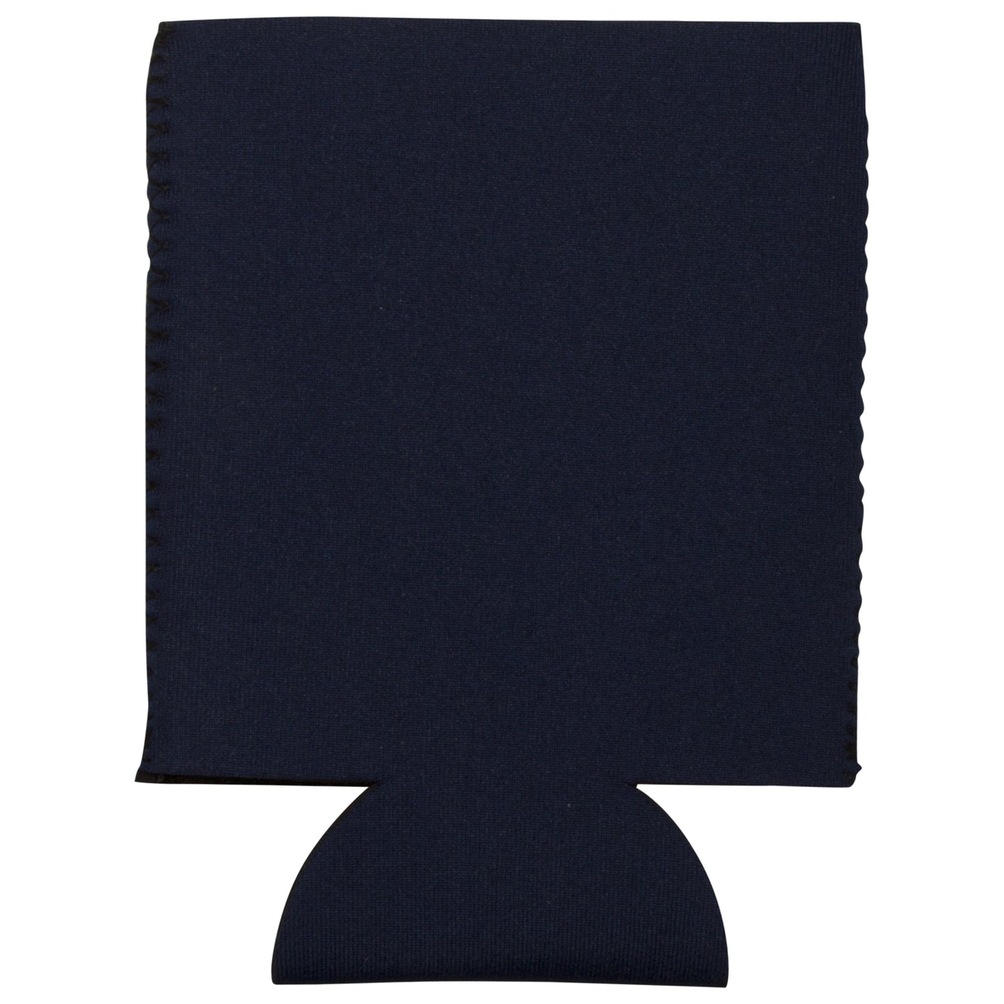 Chicago Bears Navy Flat Orange Primary "C" and Text Logo Can Koozie