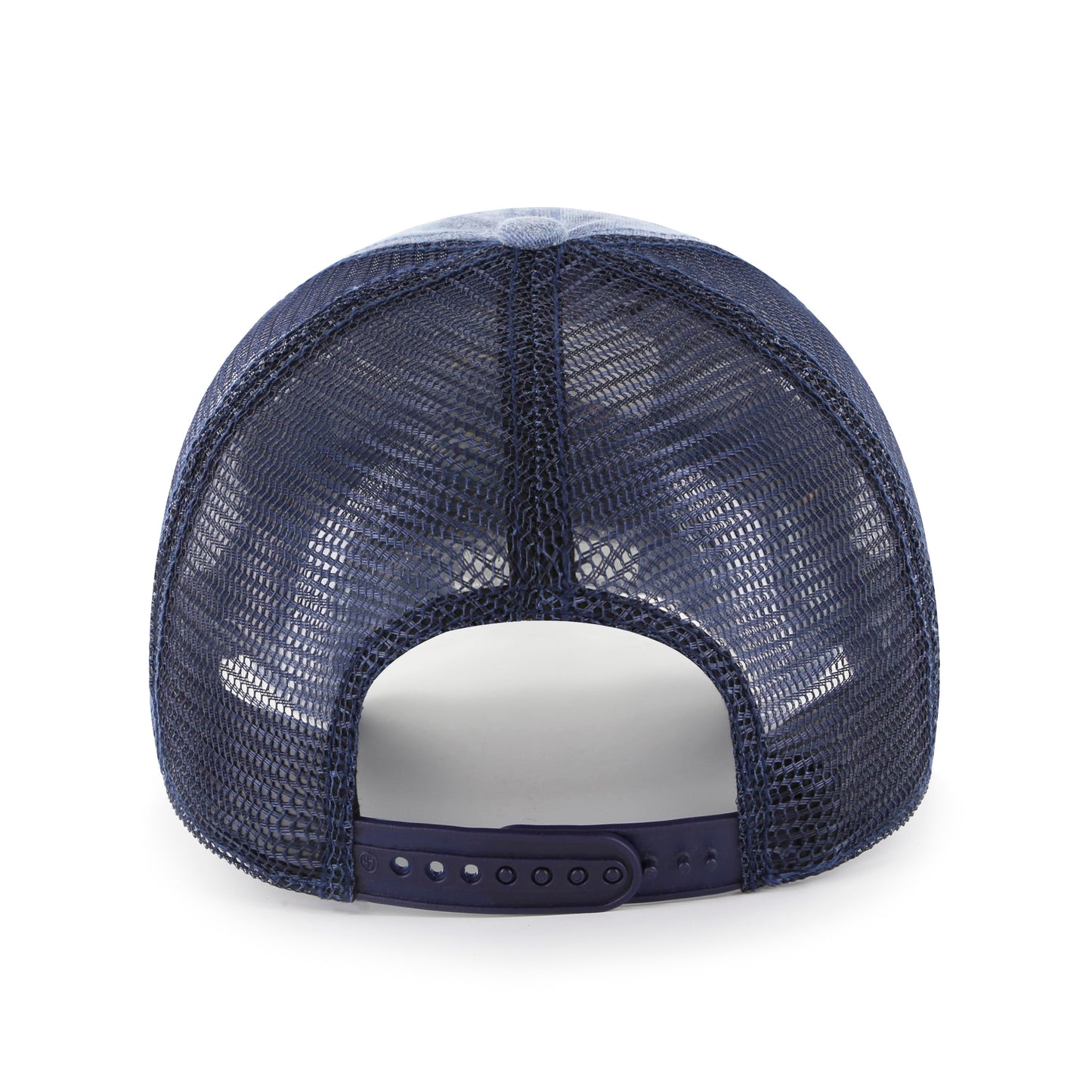 Chicago Cubs Cooperstown Washed Navy Burnstead 1914 Logo 47' Clean Up Adjustable Hat