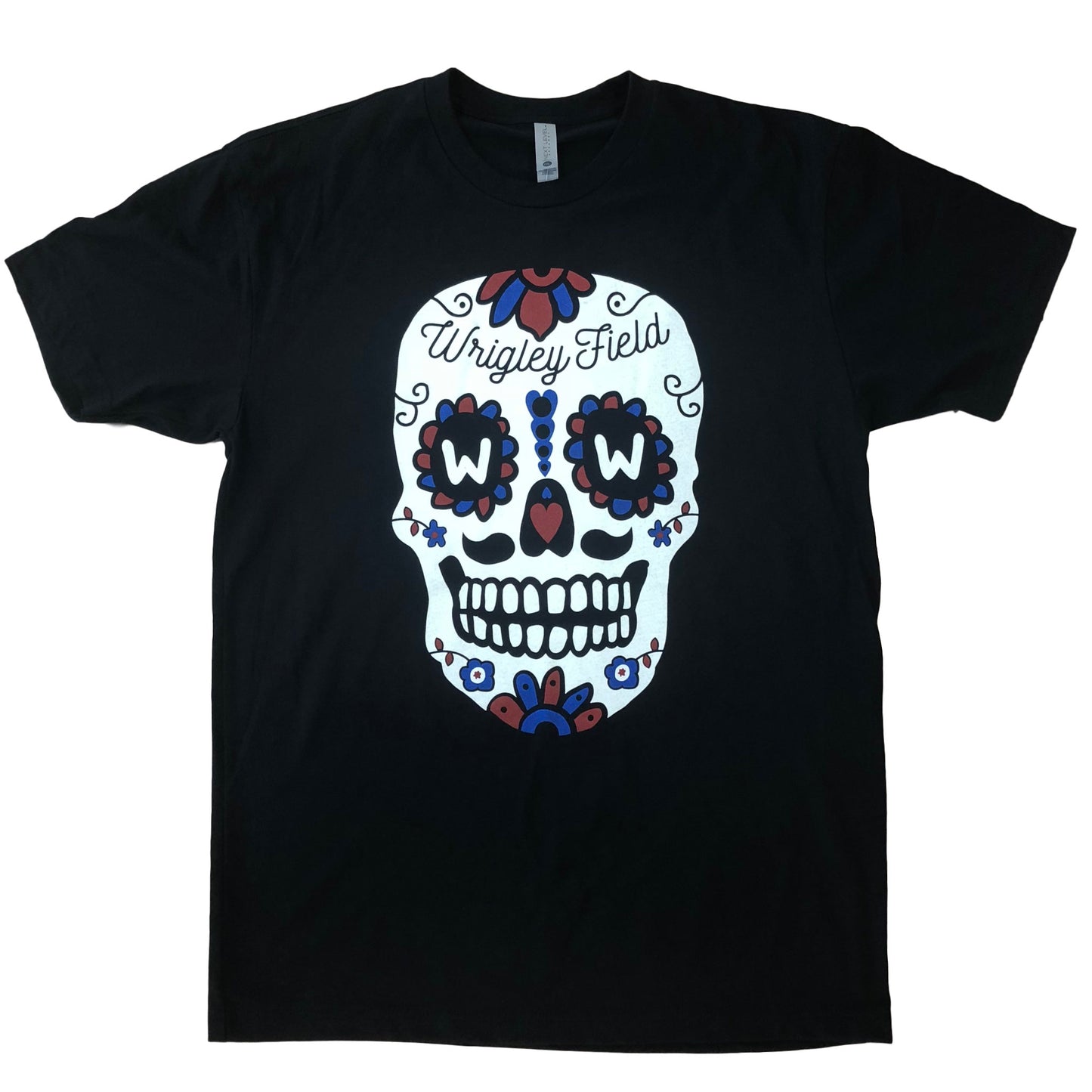 Wrigley Field Black Sugar Skull Tee
