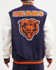 Chicago Bears Retro Classic Navy Varsity Jacket