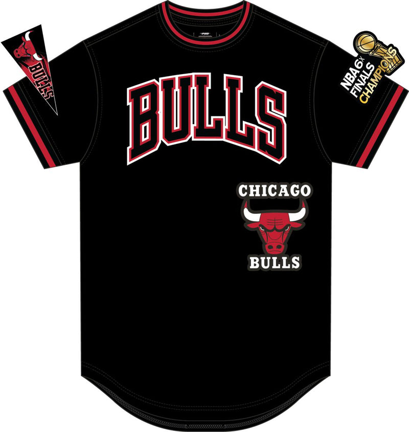 Chicago Bulls Black Retro Classic Pro Standard Tee