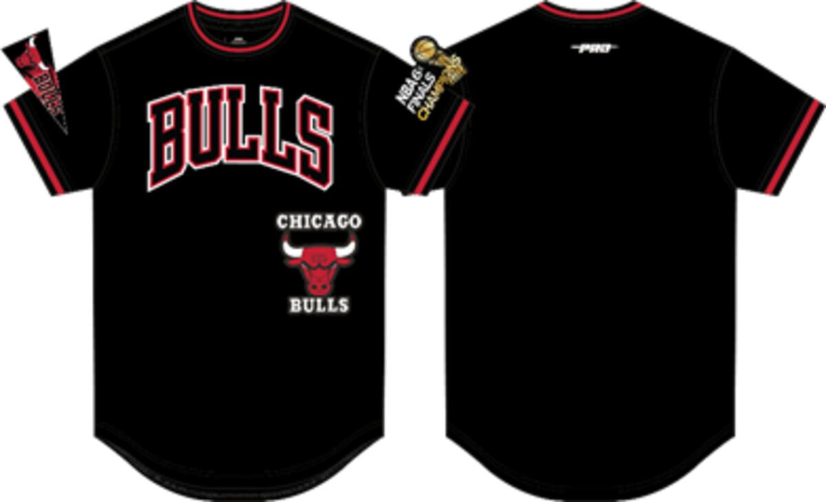 Chicago Bulls Black Retro Classic Pro Standard Tee