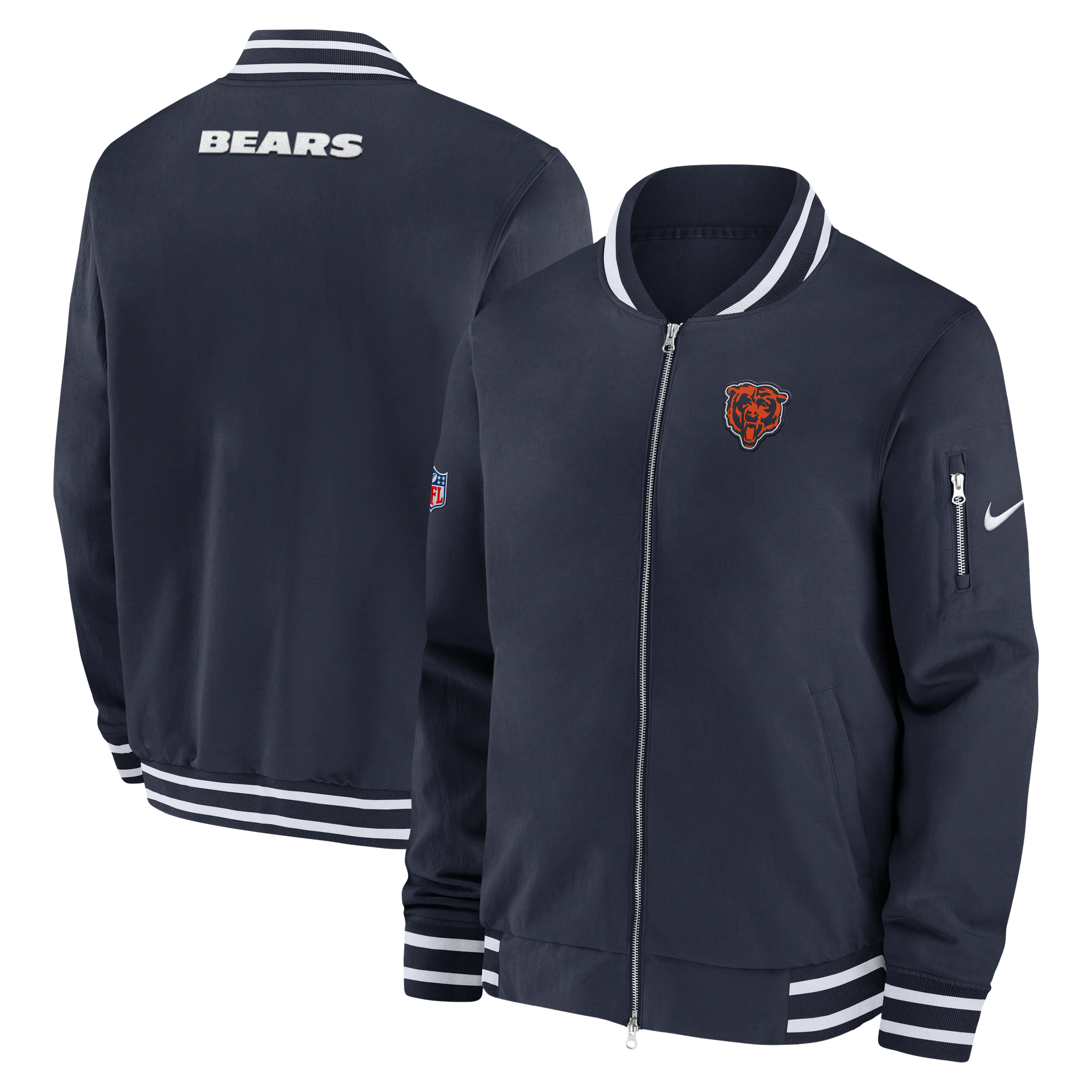 Nike bears sales jacket