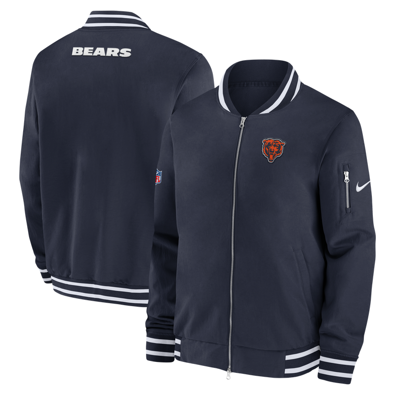 Chicago Bears Nike Coach Bomber Jacket