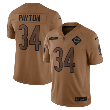 Walter Payton Chicago Bears Nike Salute To Service Jersey - Clark Street  Sports