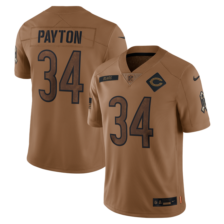 Walter Payton Chicago Bears Nike Salute To Service Jersey - Clark Street  Sports