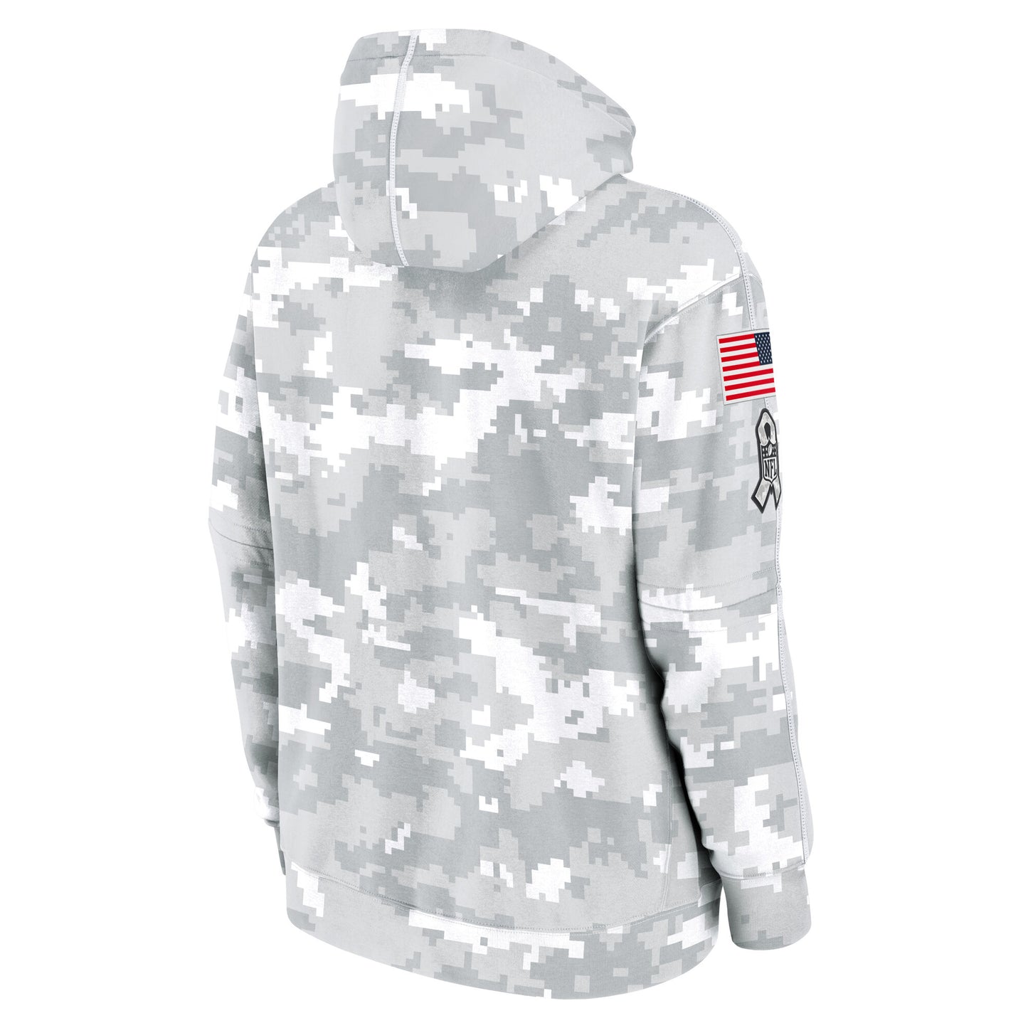 Buffalo Bills 2024 Salute to Service Nike Men's Arctic Camo Club Fleece Pullover Hoodie