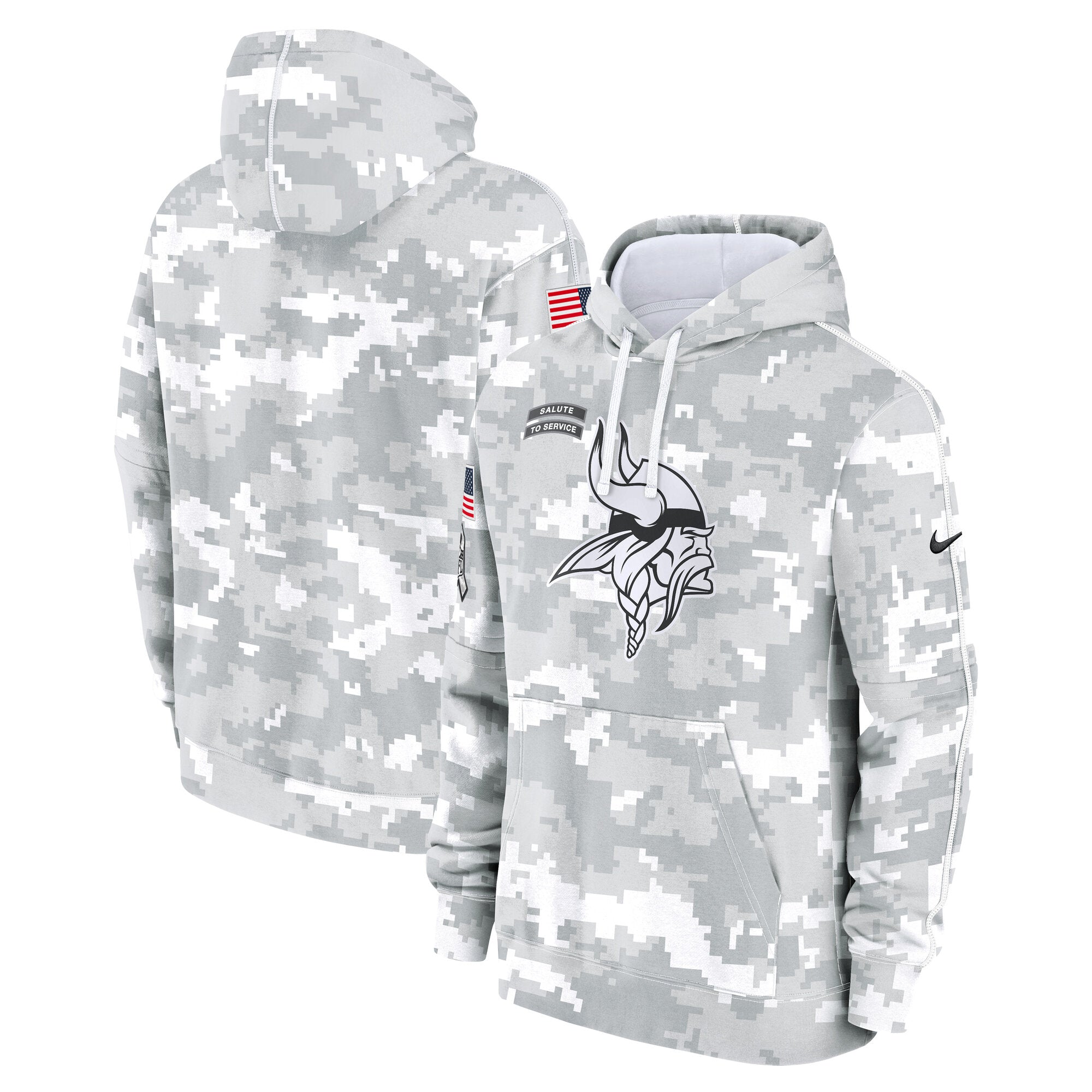 Minnesota Vikings 2024 Salute to Service Nike Men s Arctic Camo Club F Clark Street Sports