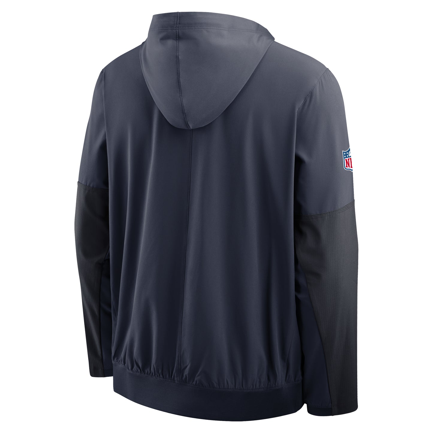 Chicago Bears Nike 2025 Sideline Navy 1/2 Zip Pocket Jacket