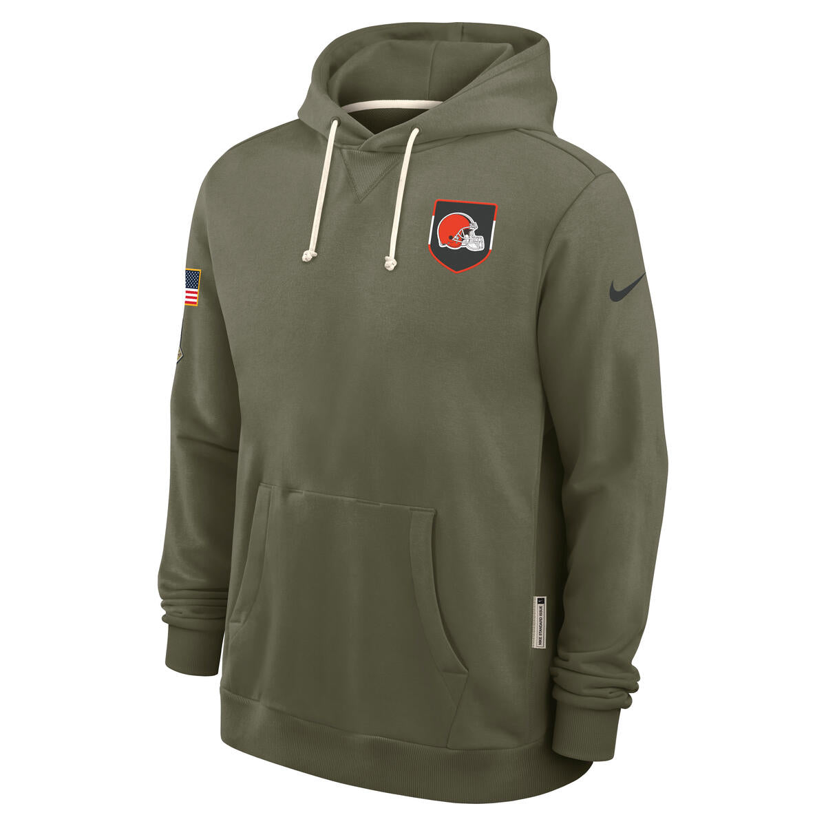 Cleveland Browns Nike Men's 2025 Salute To Service Sideline Hoodie