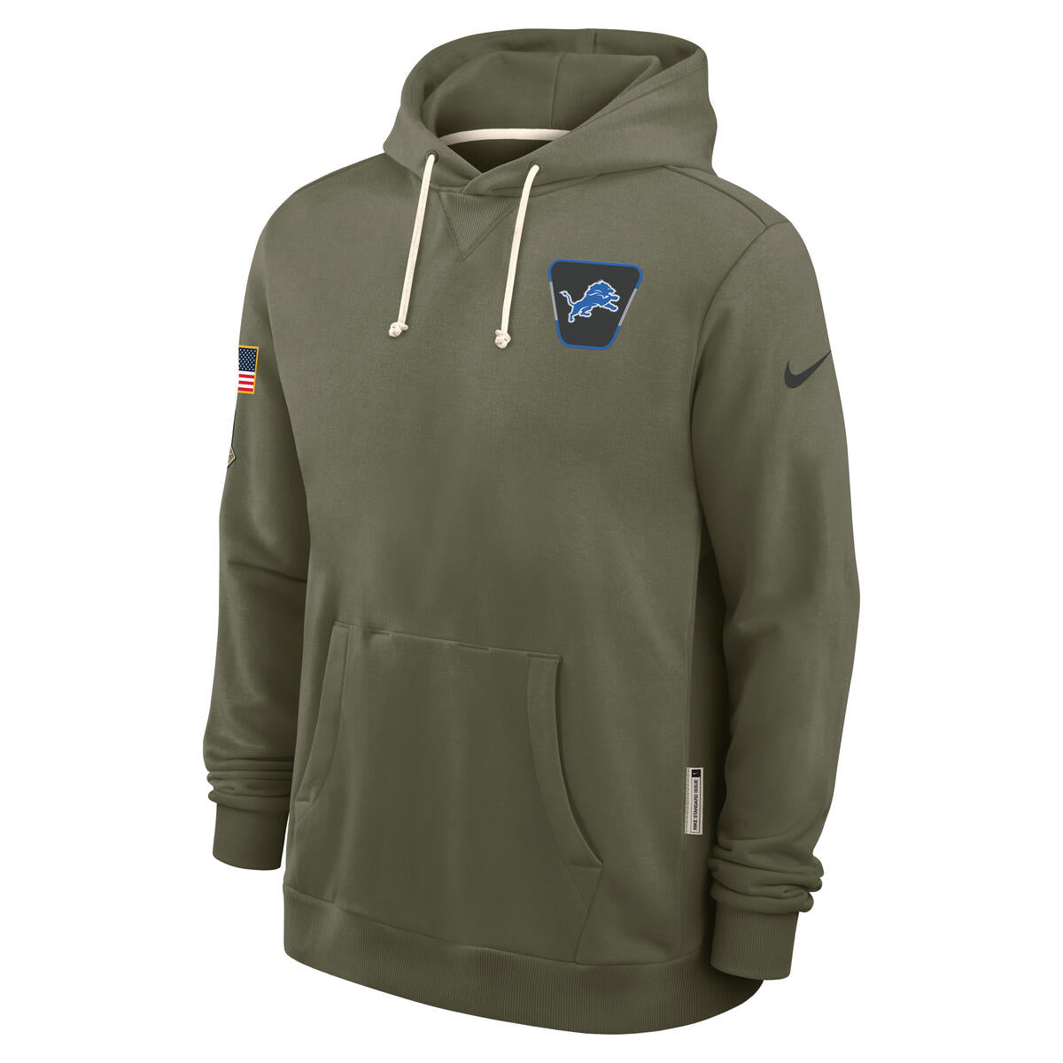 Detroit Lions Nike Men's 2025 Salute To Service Sideline Hoodie
