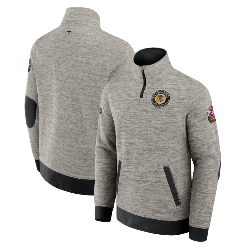 Chicago Blackhawks 2025 Winter Classic 1/4 Zip Fleece