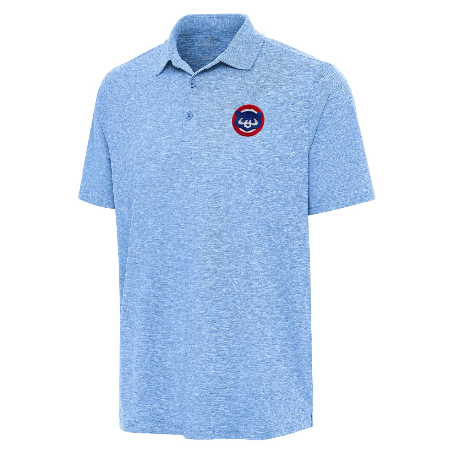 Chicago Cubs Par 3 Columbia Blue Heather 1984 Polo