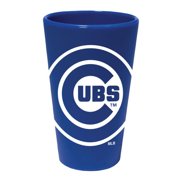 Chicago Cubs Blue Silicone Fun Color Pint Glass