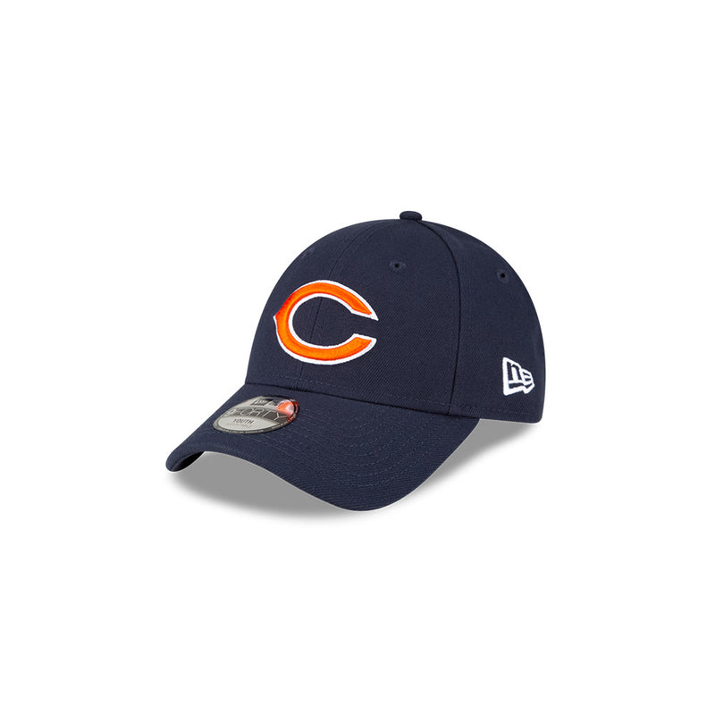 Chicago Bears New Era Youth Navy 9FORTY Adjustable Hat