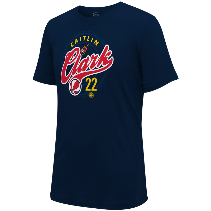 Caitlin Clark #22 Indiana Fever Runaway Navy T-Shirt