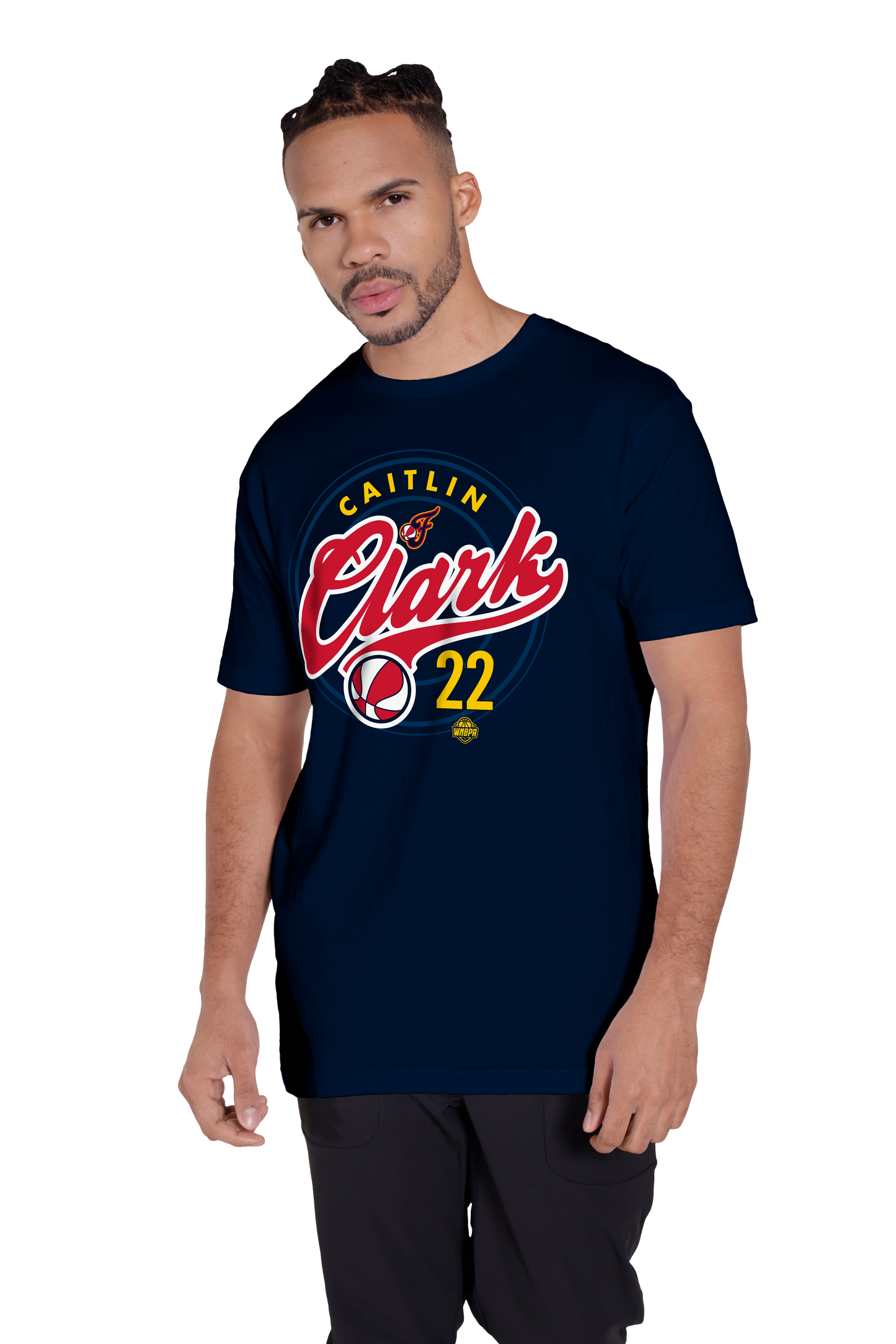 Caitlin Clark #22 Indiana Fever Runaway Navy T-Shirt