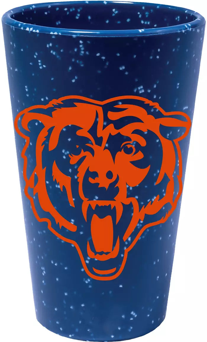 Chicago Bears Blue Fun Color Silicone Pint Glass