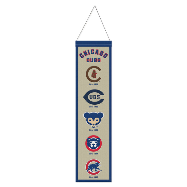 Chicago Cubs Men's Royal Bullseye Crewneck Sweatshirt - Clark Street Sports