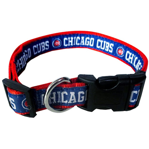 WinCraft Chicago Cubs Medium Adjustable Pet Collar