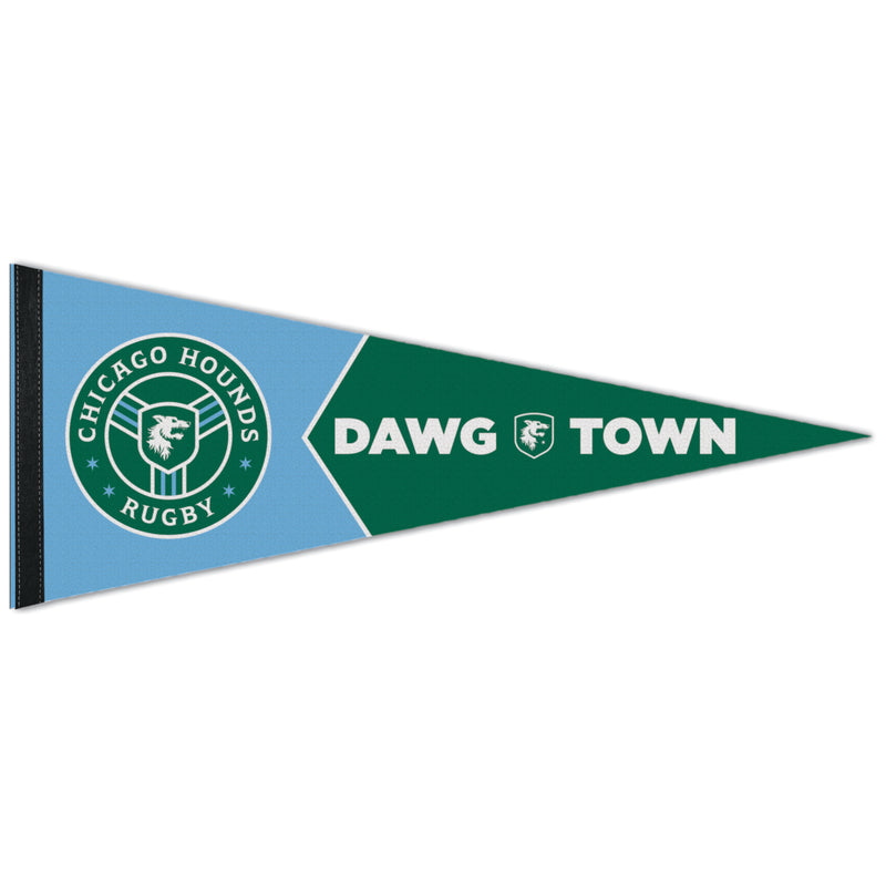 Chicago Hounds Dawg Town Premium Quality Felt Pennant