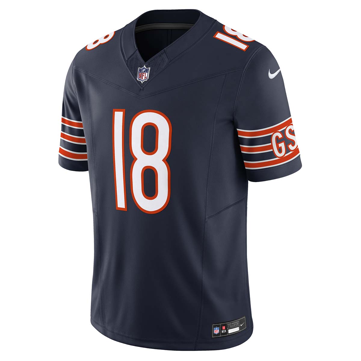 Caleb Williams Chicago Bears Nike Men's Limited Navy Jersey