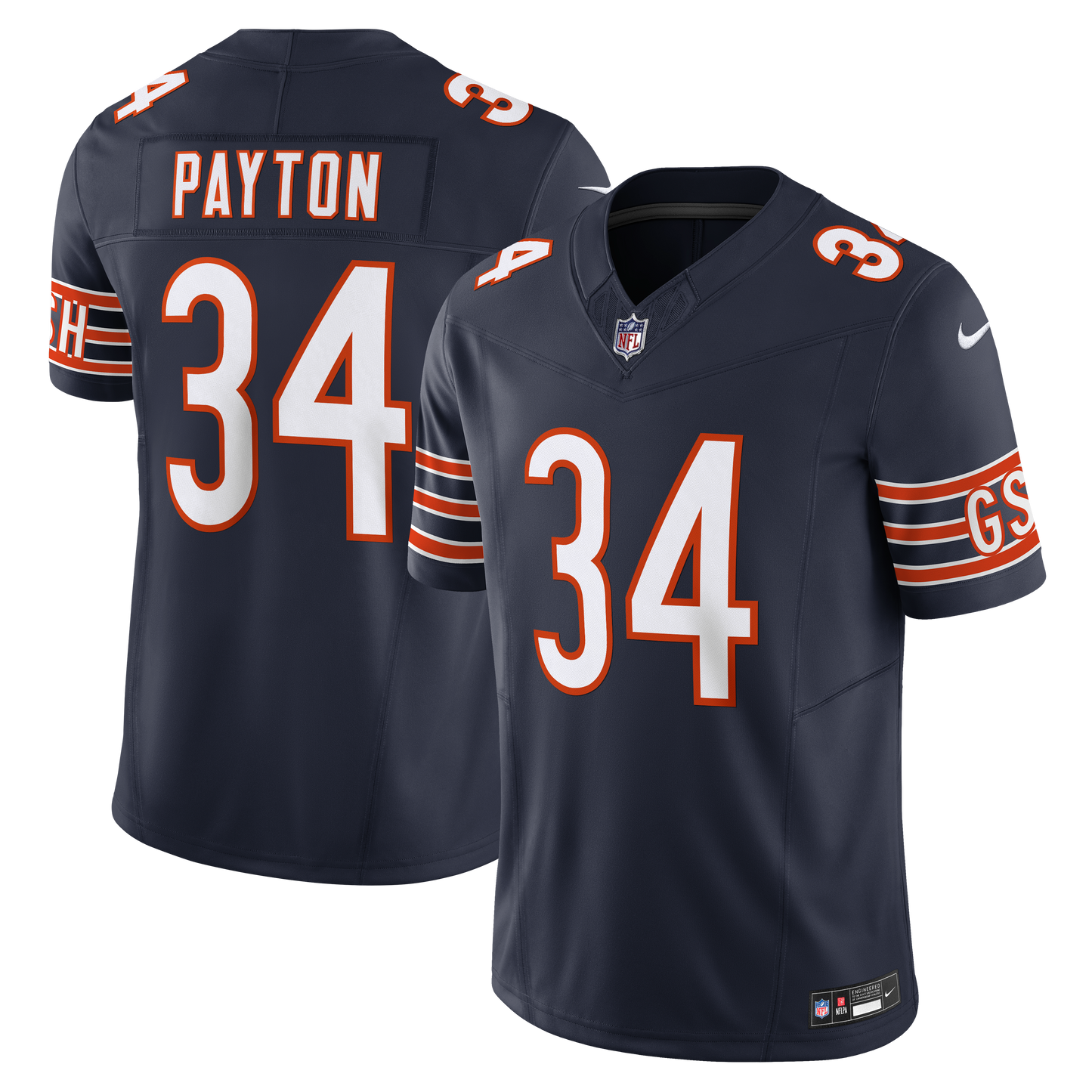 Walter Payton Chicago Bears Nike Men's Navy Limited Jersey – Clark ...