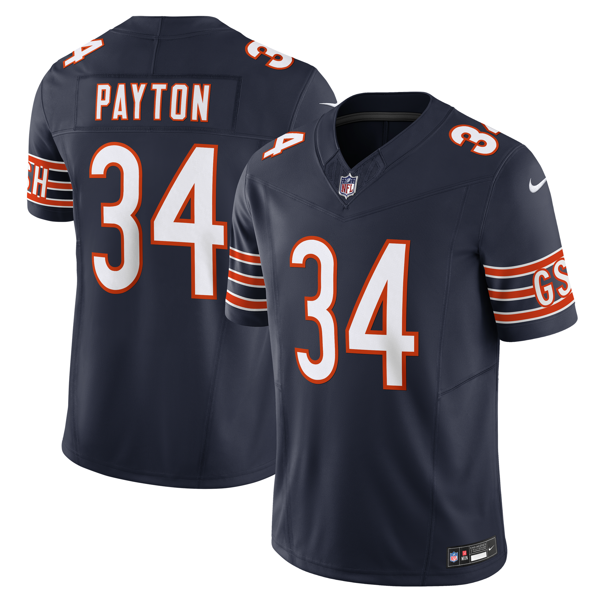 Walter Payton Chicago Bears Nike Men s Navy Limited Jersey