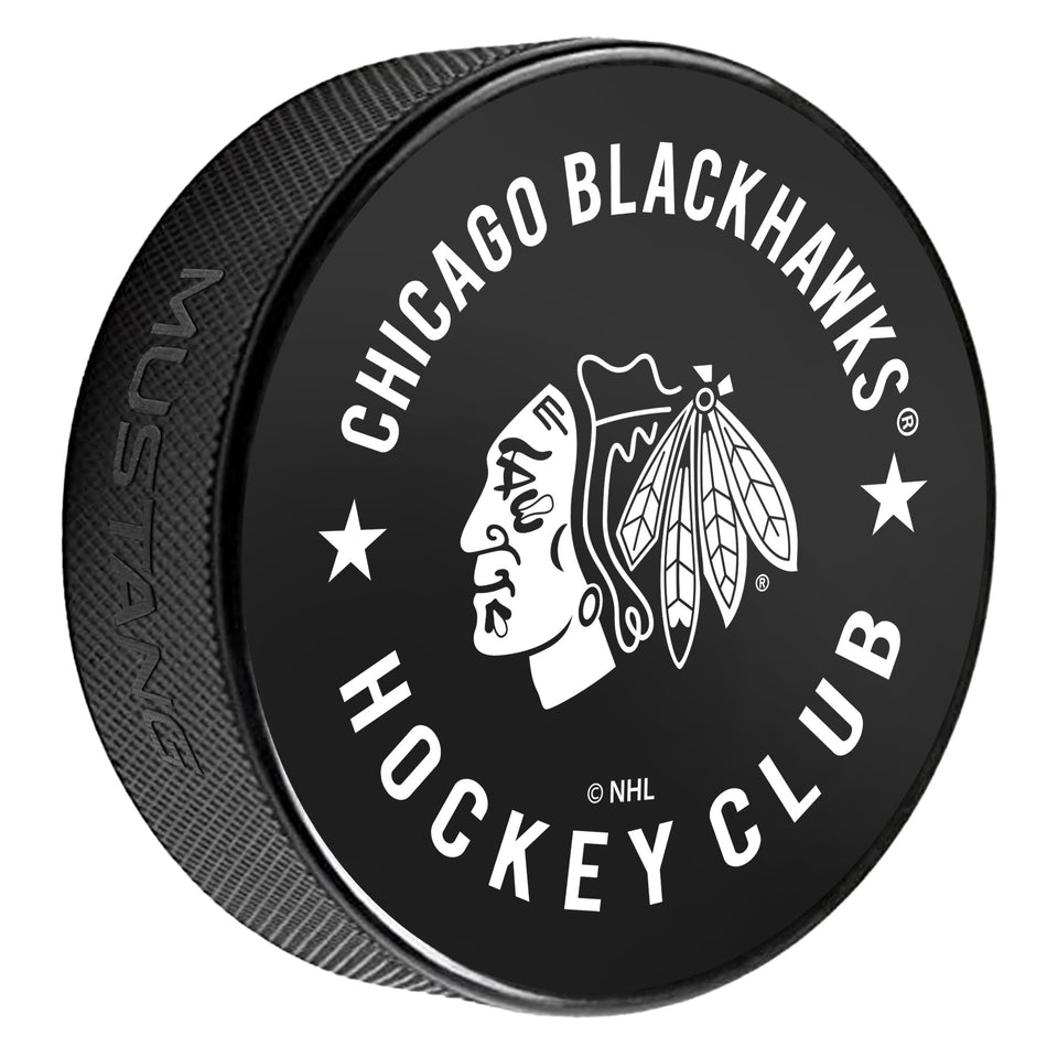 Chicago Blackhawks Hockey Club Puck