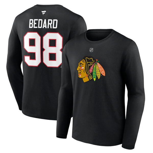 Buy the NWT Womens Black Chicago Blackhawks Short Sleeve Hockey T-Shirt  Size Large