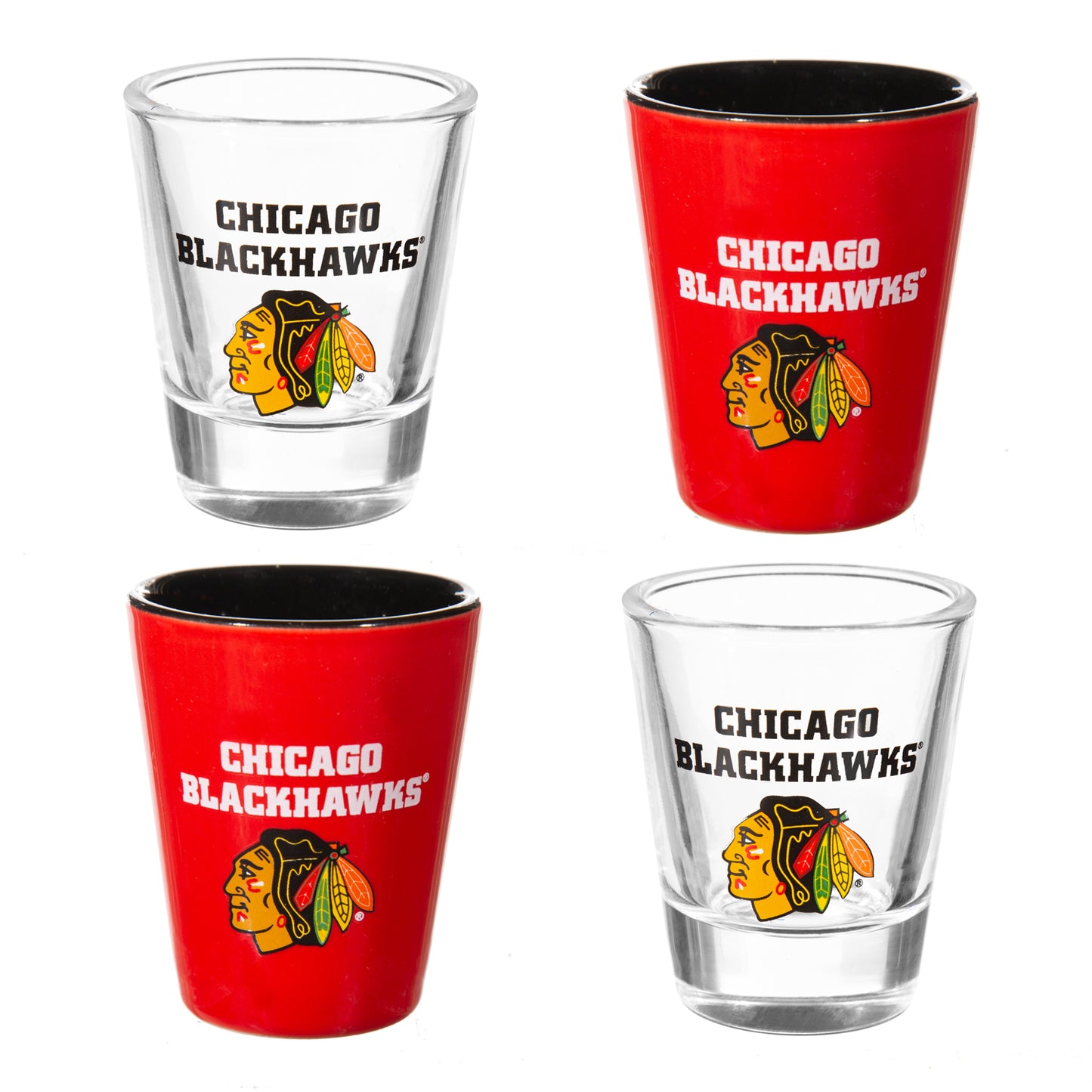 Chicago Blackhawks Shot Glasses