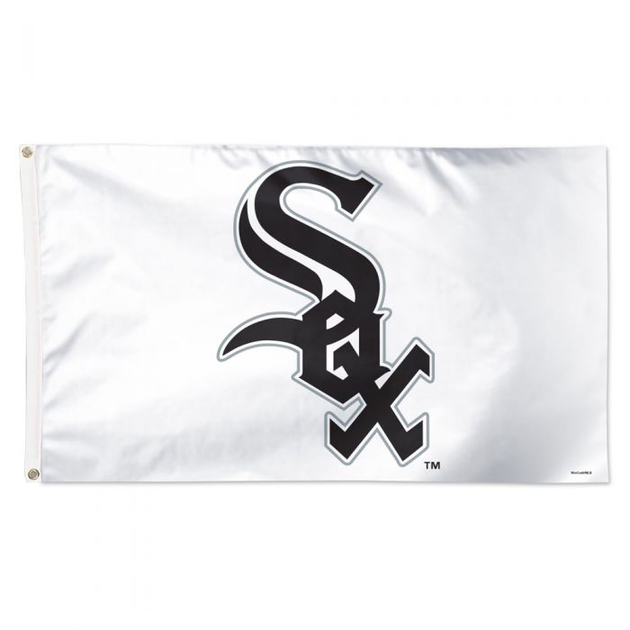 Chicago White Sox White 3'x5' Deluxe Flag