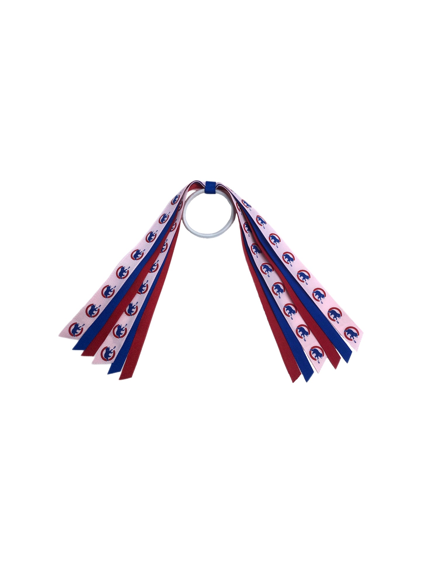 Chicago Cubs Mini Pony Pink/Royal/Red Streamer