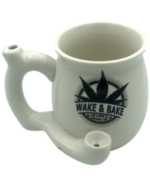 Chicago Pipe White Wake and Bake Mug