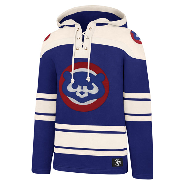 Chicago Cubs '47 Royal Cream 1984 Lacer Hoodie
