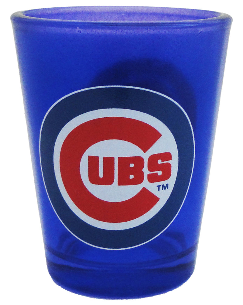 Chicago Cubs Royal Blue Shot Glass